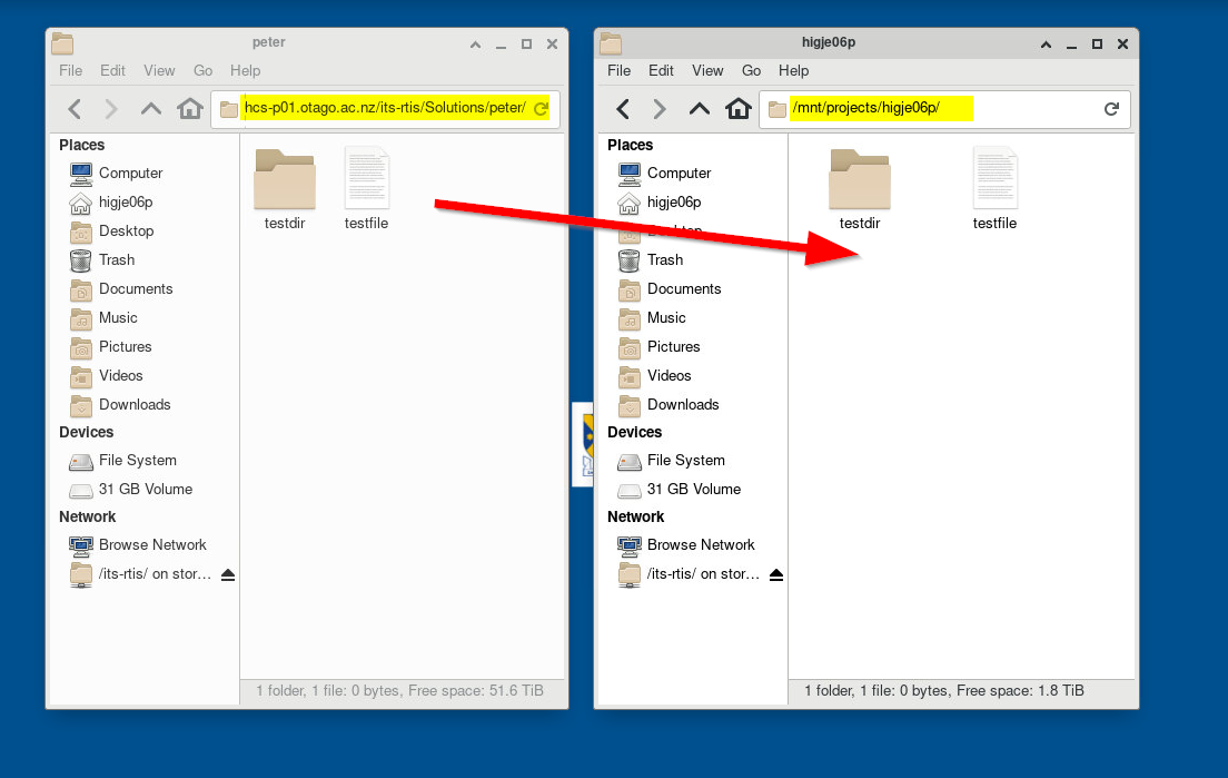 Connect to HCS